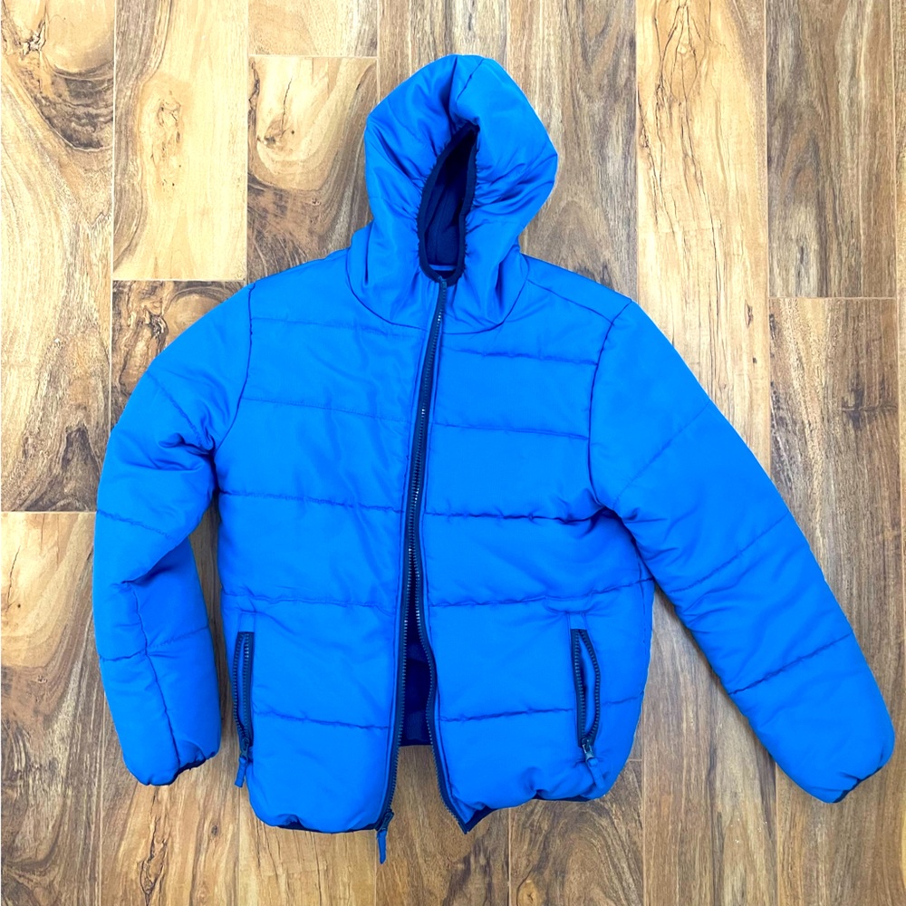 Sears Roebuck & Co Coat Puffer Boys// Blue // Size Boys  Medium M
